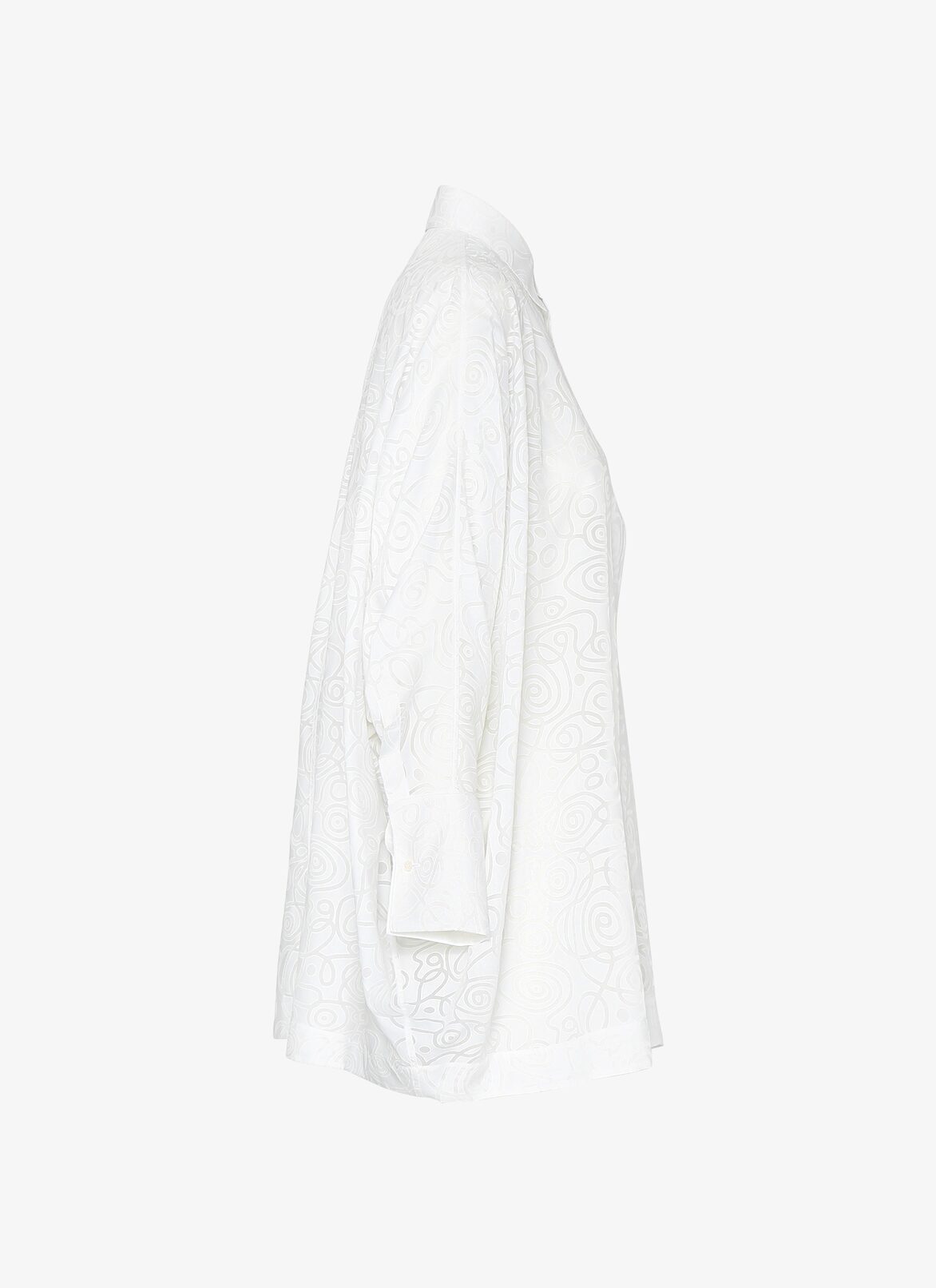 SHIRT SPIRALE WHITE ALAÏA WHITE  SHIRT SPIRALE WHITE